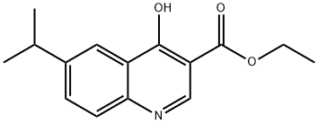 3-Quinolinecarboxylic acid, 4-hydroxy-6-(1-methylethyl)-, ethyl ester