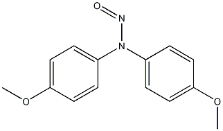 Benzenamine,4-methoxy-N-(4-methoxyphenyl)-N-nitroso- Structural