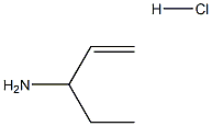 PENT-1-EN-3-AMINE HCL Structural