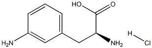 DL-3-(m-aminophenyl)- Alanine, monohydrochloride Structural
