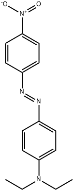 Diethyl-[4-(4-nitro-phenylazo)-phenyl]-amine Structural