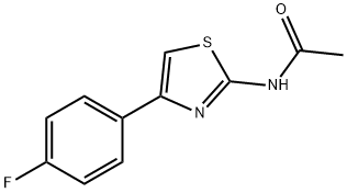 N-(4-(4-fluorophenyl)thiazol-2-yl)acetamide Structural