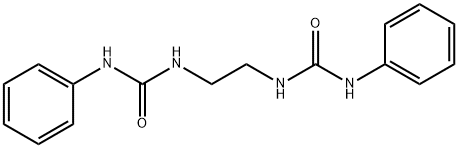 Urea, N,N''-1,2-ethanediylbis[N'-phenyl- Structural