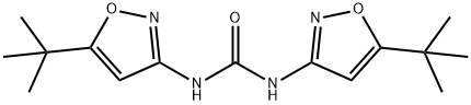 Urea, N,N'-bis[5-(1,1-dimethylethyl)-3-isoxazolyl]- Structural