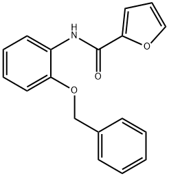 N-(2-phenylmethoxyphenyl)furan-2-carboxamide Structural