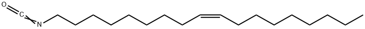 1-isocyanatooctadec-9-ene Structural