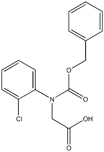 N-Cbz-DL-2-Chlorophenylglycine Structural