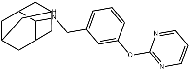 N-(2-adamantyl)-N-[3-(2-pyrimidinyloxy)benzyl]amine Structural
