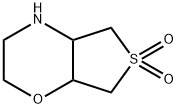 hexahydro-2H-thieno[3,4-b][1,4]oxazine 6,6-dioxide Structural
