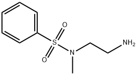N-(2-Amino-ethyl)-N-methyl-benzenesulfonamide Structural