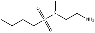 Butane-1-sulfonic acid (2-amino-ethyl)-methyl-amide Structural