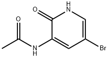 N-(5-Bromo-2-hydroxy-pyridin-3-yl)-acetamide Structural