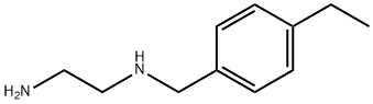 N-[(4-ethylphenyl)methyl]ethane-1,2-diamine Structural