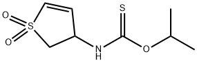 O-isopropyl (1,1-dioxido-2,3-dihydro-3-thienyl)thiocarbamate Structural