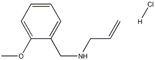N-(2-methoxybenzyl)-2-propen-1-amine hydrochloride Structural