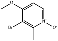 3-bromo-4-methoxy-2-methylpyridine N-oxide