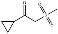 1-Cyclopropyl-2-methanesulfonyl-ethanone