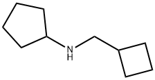 Cyclobutylmethyl-cyclopentyl-amine Structural