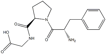 Glycine, N-(1-L-phenylalanyl-D-prolyl)- Structural