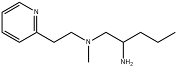 N1-methyl-N1-[2-(2-pyridyl)ethyl]pentane-1,2-diamine Structural