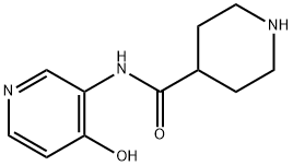 N-(4-hydroxypyridin-3-yl)piperidine-4-carboxamide Structural