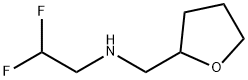 N-(2,2-difluoroethyl)-N-(tetrahydrofuran-2-ylmethyl)amine Structural