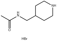 N-(4-piperidinylmethyl)acetamide hydrobromide Structural