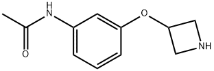 N-(3-(AZETIDIN-3-YLOXY)PHENYL)ACETAMIDE Structural