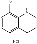 8-Bromo-1,2,3,4-tetrahydroquinoline hydrochloride Structural