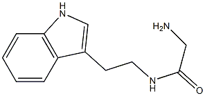 2-amino-N-[2-(1H-indol-3-yl)ethyl]acetamide Structural