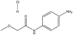 N-(4-aminophenyl)-2-methoxyacetamide hydrochloride Structural