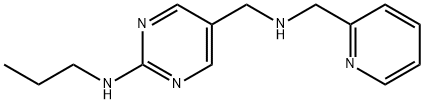 Propyl-(5-{[(pyridin-2-ylmethyl)-amino]-methyl}-pyrimidin-2-yl)-amine Structural