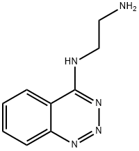 N-(1,2,3-benzotriazin-4-yl)ethane-1,2-diamine Structural