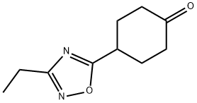 4-(3-ethyl-1,2,4-oxadiazol-5-yl)cyclohexanone