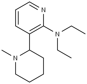 Diethyl-(1-methyl-1,2,3,4,5,6-hexahydro-[2,3]bipyridinyl-2-yl)-amine Structural