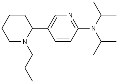 Diisopropyl-(1-propyl-1,2,3,4,5,6-hexahydro-[2,3]bipyridinyl-6-yl)-amine Structural