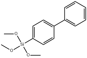 Silane, [1,1'-biphenyl]-4-yltrimethoxy- Structural