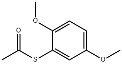 S-(2,5-DIMETHOXYPHENYL) ETHANETHIOATE Structural