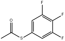 S-3,4,5-Trifluorophenylthioacetate Structural