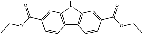 diethyl 9H-carbazole-2,7-dicarboxylate Structural