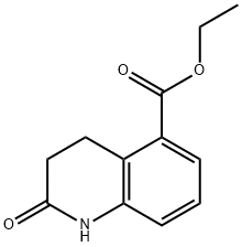 Ethyl 2-oxo-1,2,3,4-tetrahydroquinoline-5-carboxylate Structural