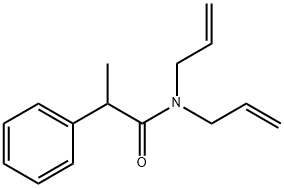 N,N-diallyl-2-phenylpropanamide Structural
