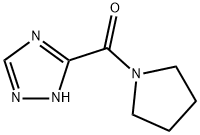 Pyrrolidin-1-yl-(2H-[1,2,4]triazol-3-yl)-methanone Structural