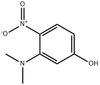 Phenol,3-(dimethylamino)-4-nitro- Structural