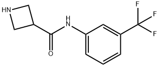 Azetidine-3-carboxylic acid (3-trifluoromethyl-phenyl)-amide Structural