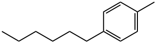 Benzene, 1-hexyl-4-methyl- Structural