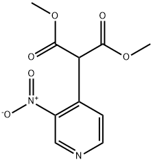 dimethyl 2-(3-nitropyridin-4-yl)malonate Structural