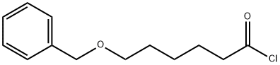 Hexanoyl chloride, 6-(phenylmethoxy)- Structural