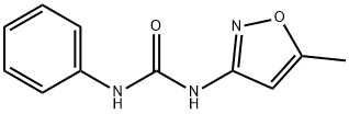 Urea,N-(5-methyl-3-isoxazolyl)-N'-phenyl- Structural