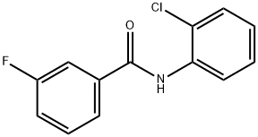 Benzamide,N-(2-chlorophenyl)-3-fluoro- Structural